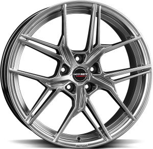 Borbet QX Hyper Black Silv Borbet QX Hyper Black Silv
