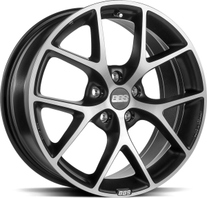 BBS SR Volc Grey Diam Cut BBS SR Volc Grey Diam Cut